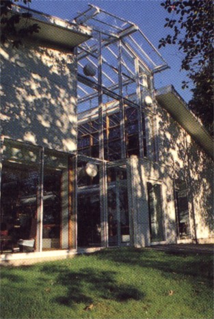 Entrance gable of new Extension