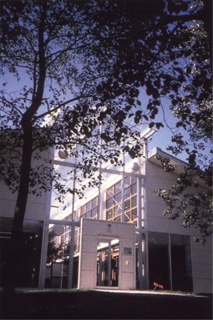 Entrance gable of new Extension